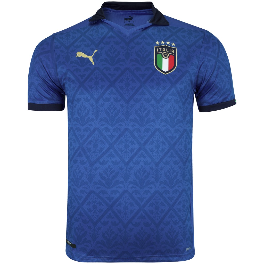Camisa Seleção da Itália I 20/21 Puma - Masculina - Foto 1
