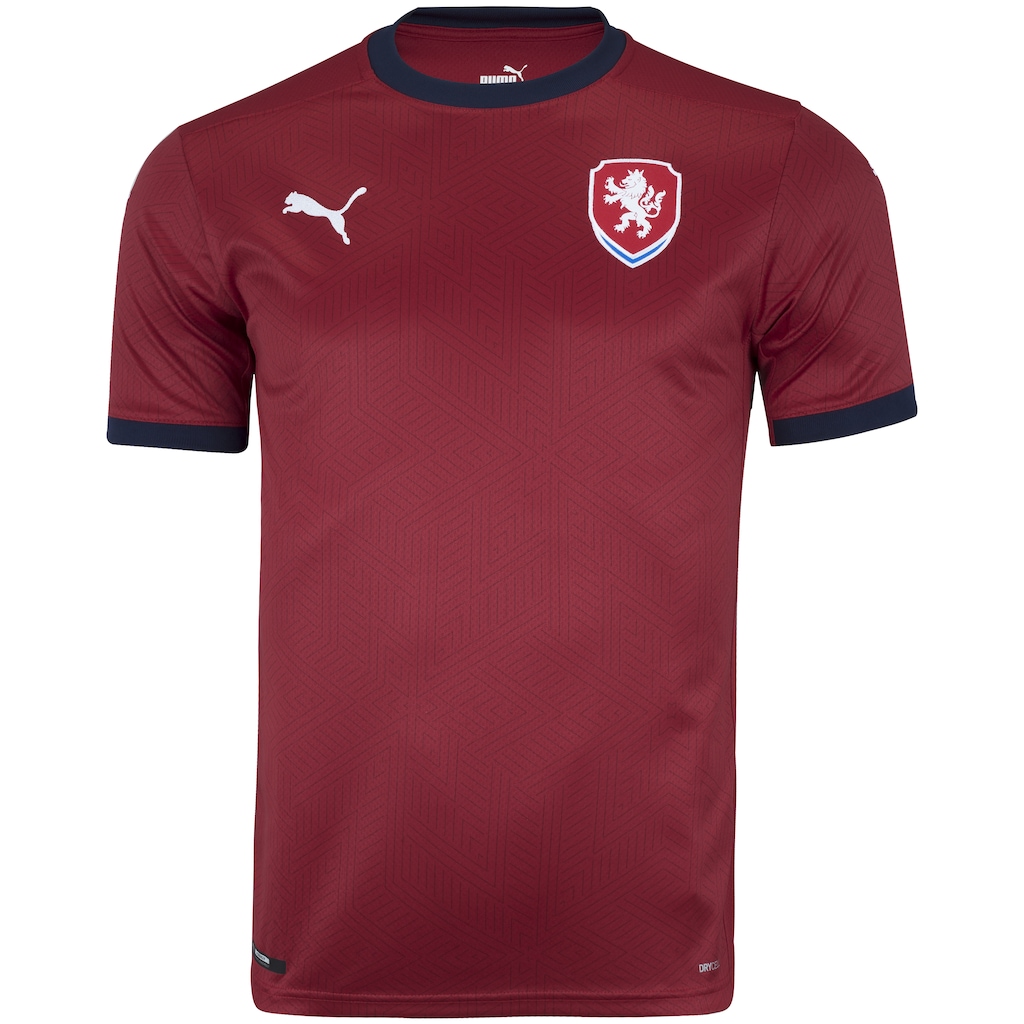 Camisa Seleção da República Tcheca I 20/21 Puma - Masculina - Foto 1