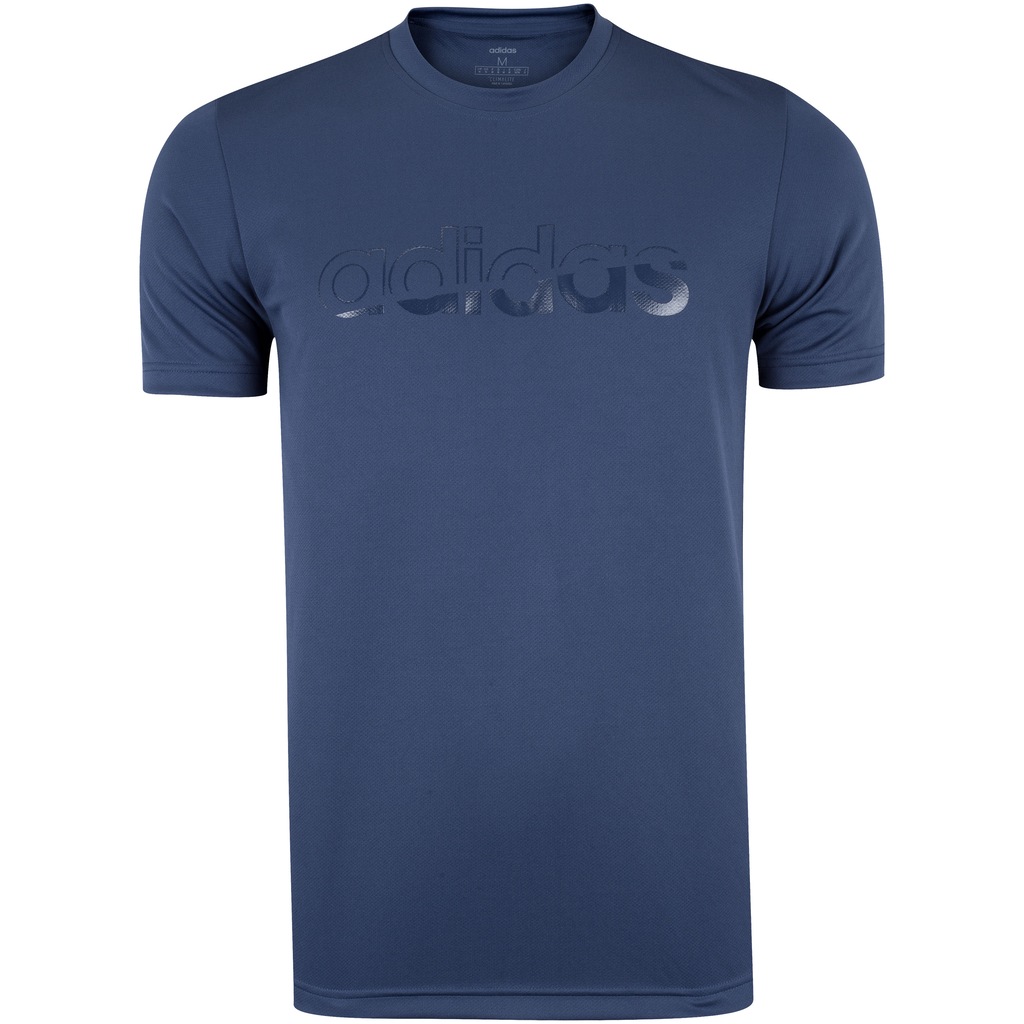 Camiseta adidas D2M Brand - Masculina - Foto 1