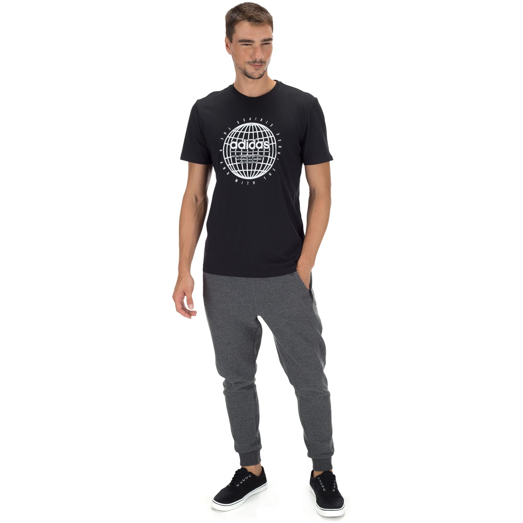 Camiseta adidas M GLB T - Masculina - Foto 4