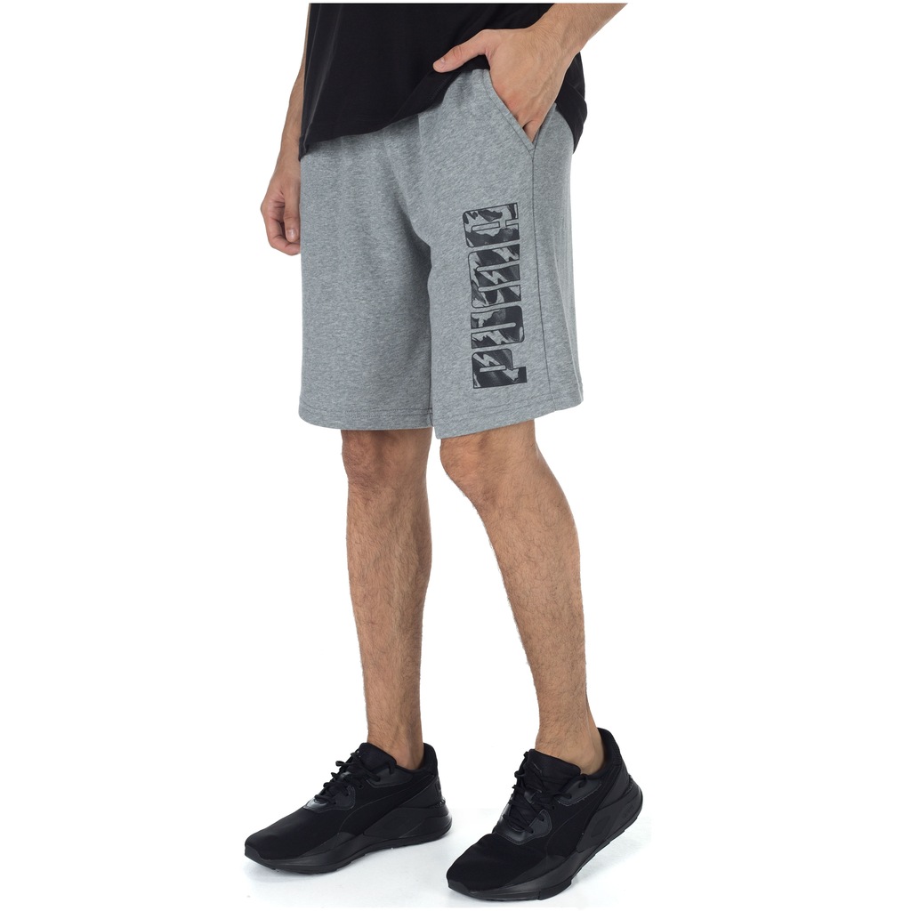 Bermuda de Moletom Puma TR 10 - Masculina - Foto 2