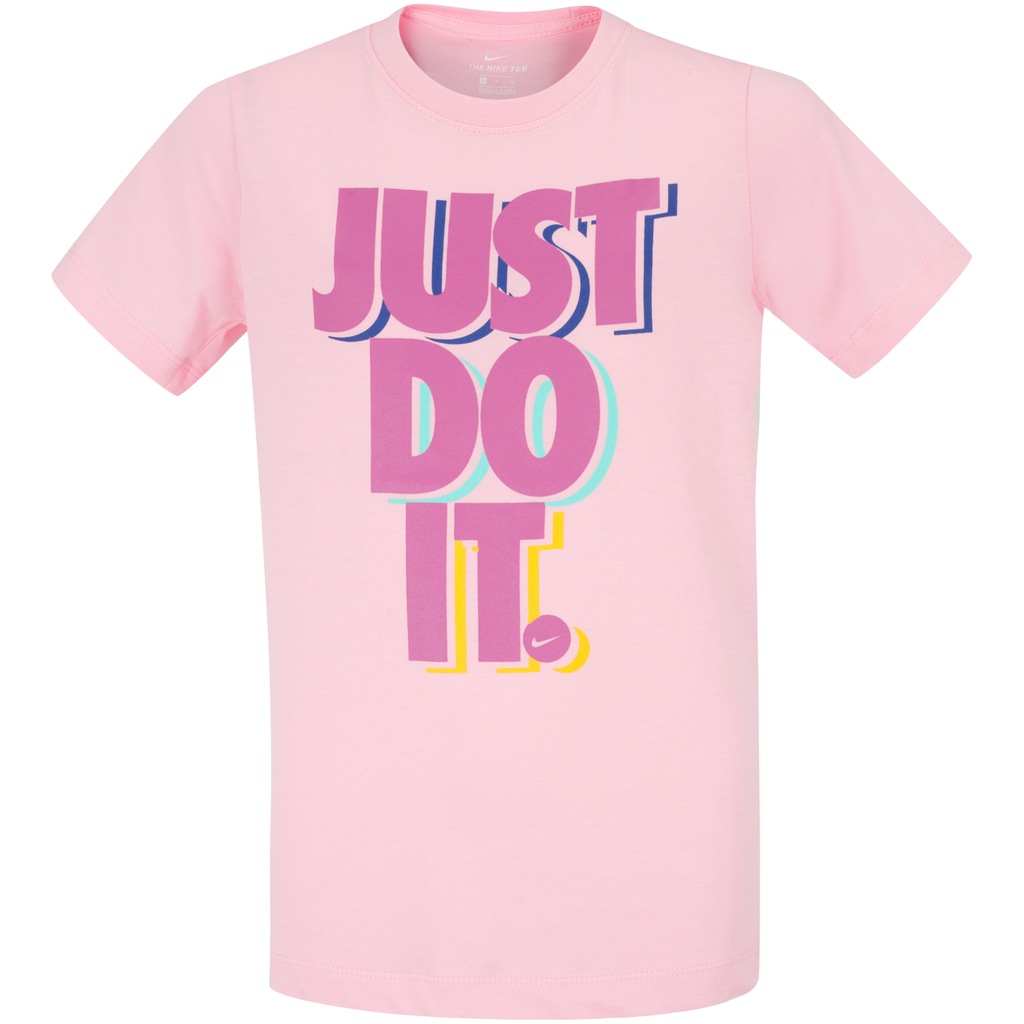 Camiseta Nike Sportswear JDI Stack - Infantil - Foto 1
