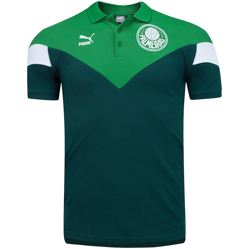 Camisa Polo do Palmeiras 2020 Puma - Masculina - Foto 1