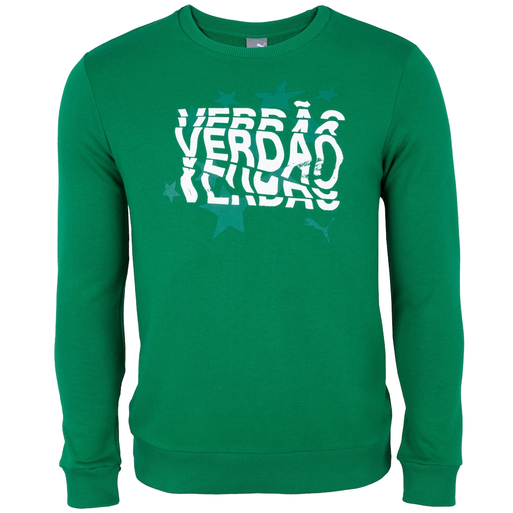 Blusão do Palmeiras 2020 Sweat Puma - Masculino - Foto 1