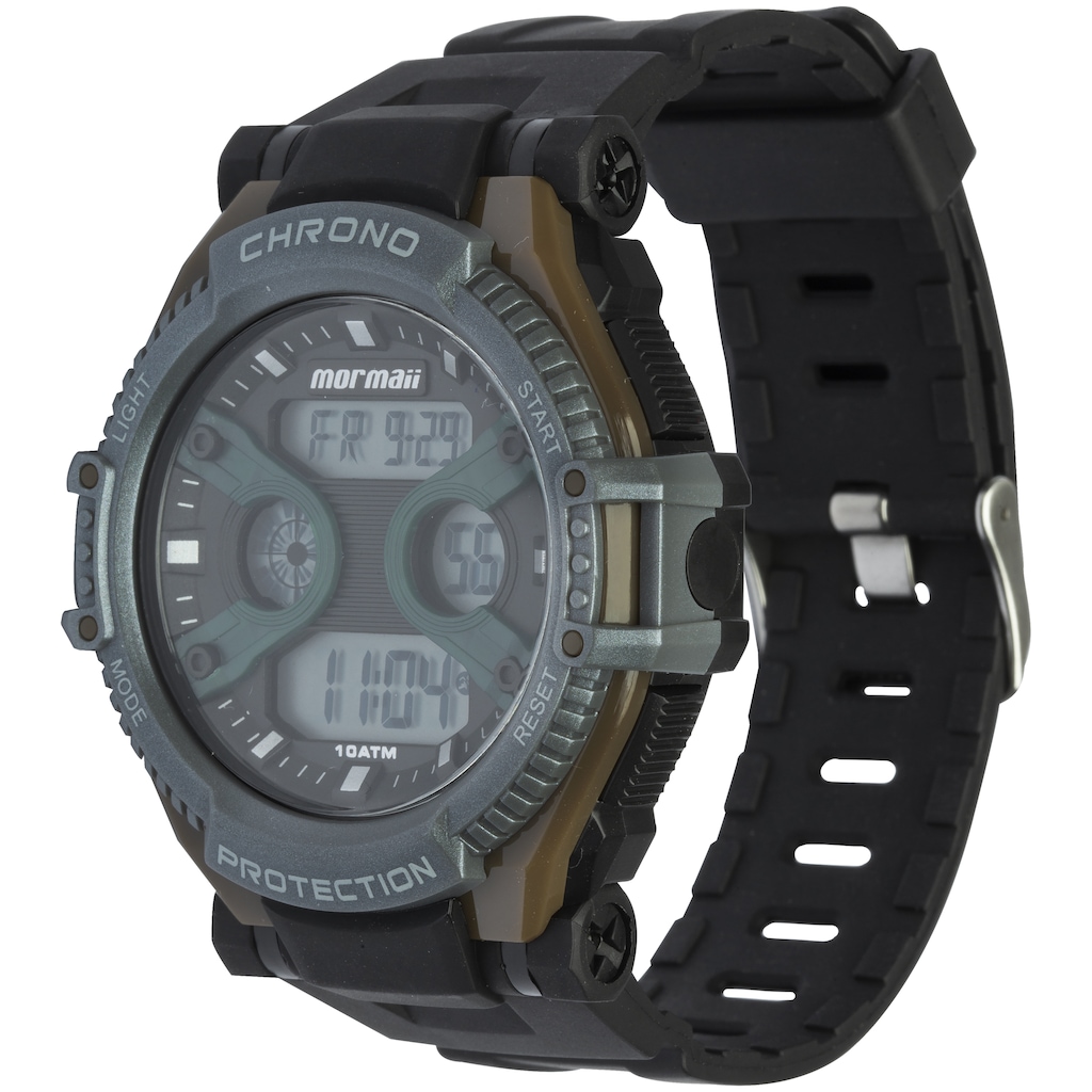 Relógio Digital Mormaii Acqua MO8590AB - Masculino - Foto 1