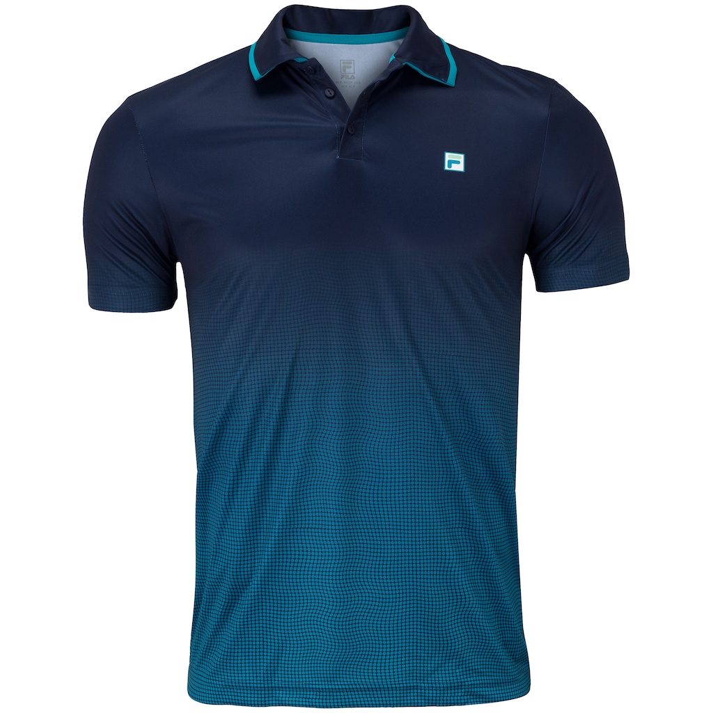 Camisa Polo Fila Aztec Box - Masculina - Foto 1