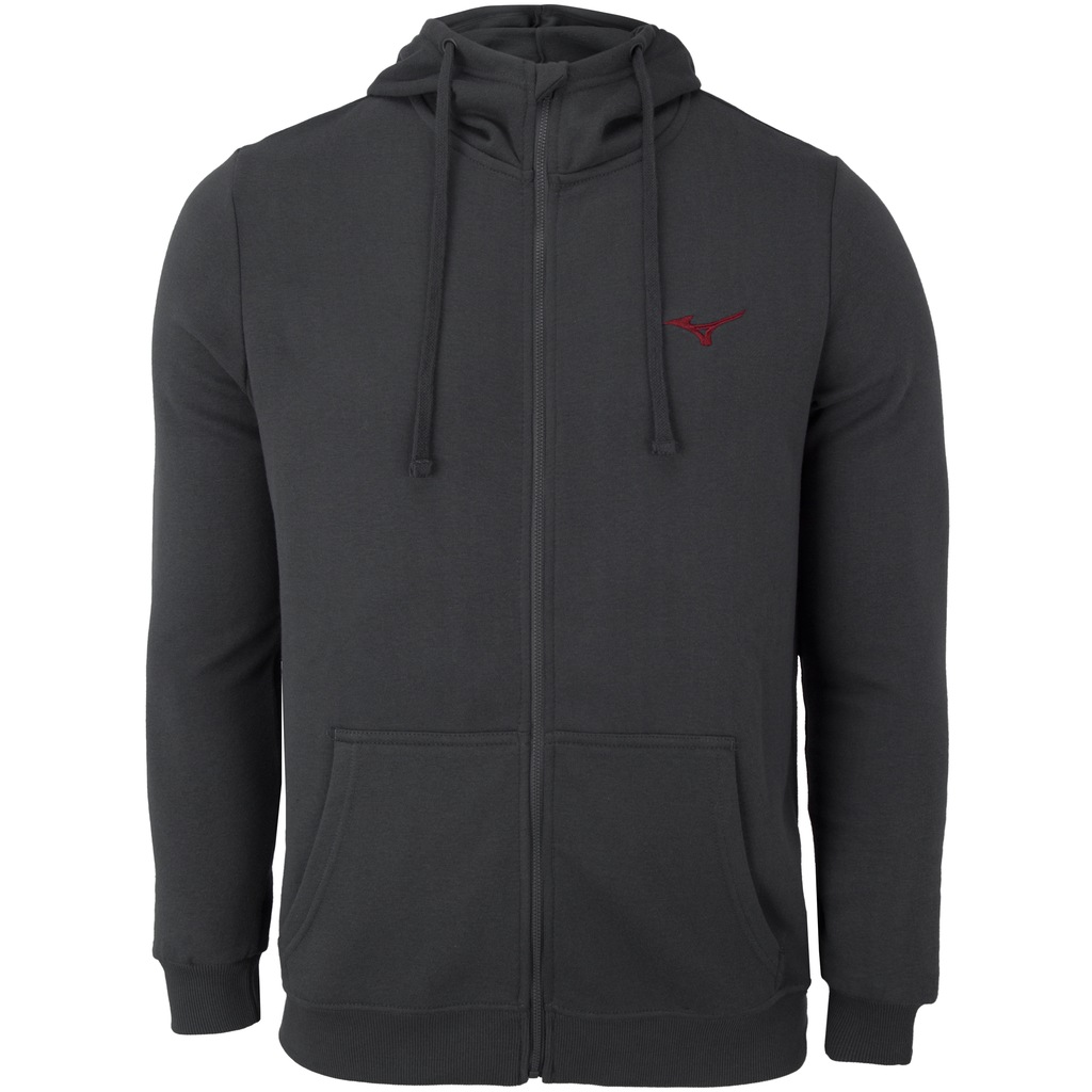 Jaqueta com Capuz Mizuno Zipper - Masculina - Foto 1