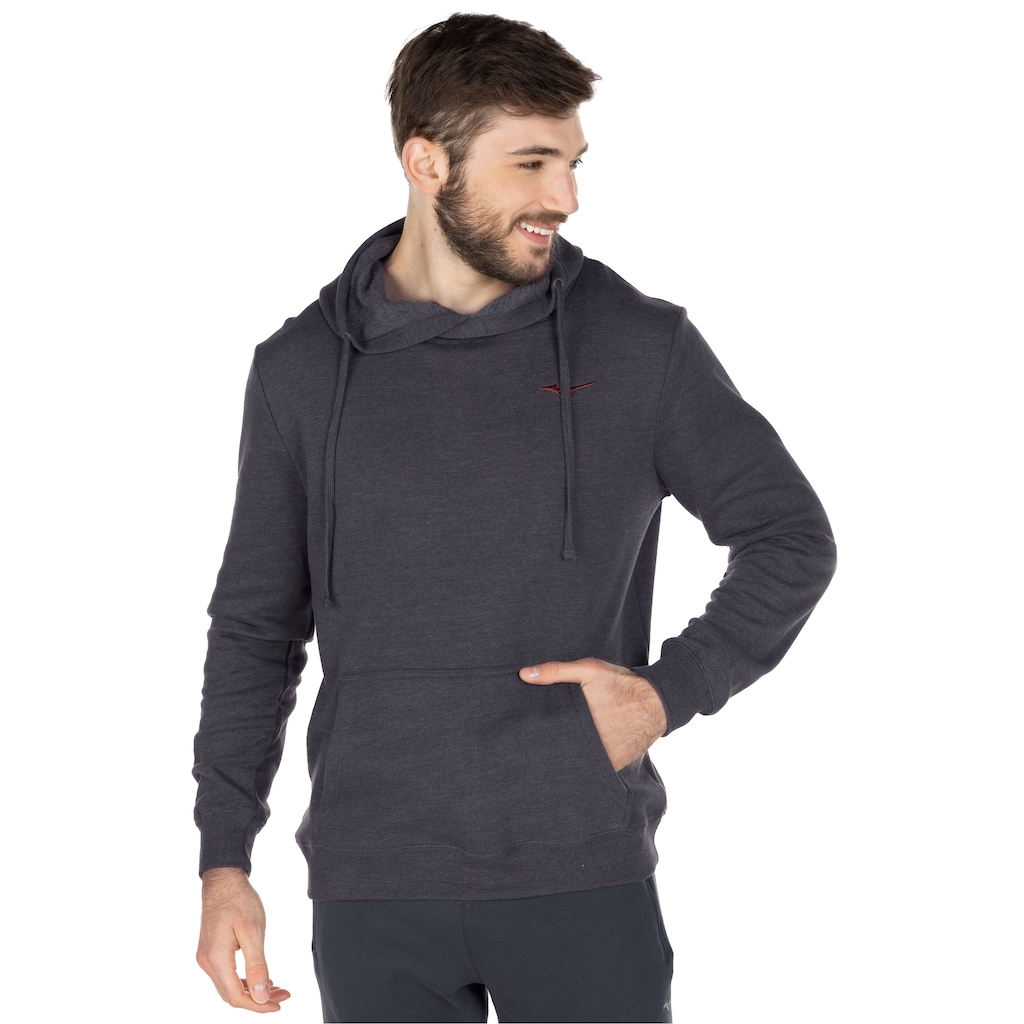 Blusão com Capuz Mizuno Soft II - Masculino - Foto 2