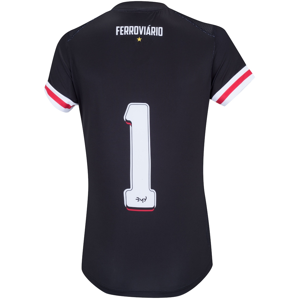 Imagem 2 do produto Camisa de Goleira do Ferroviário III 2020 Bomache - Feminina