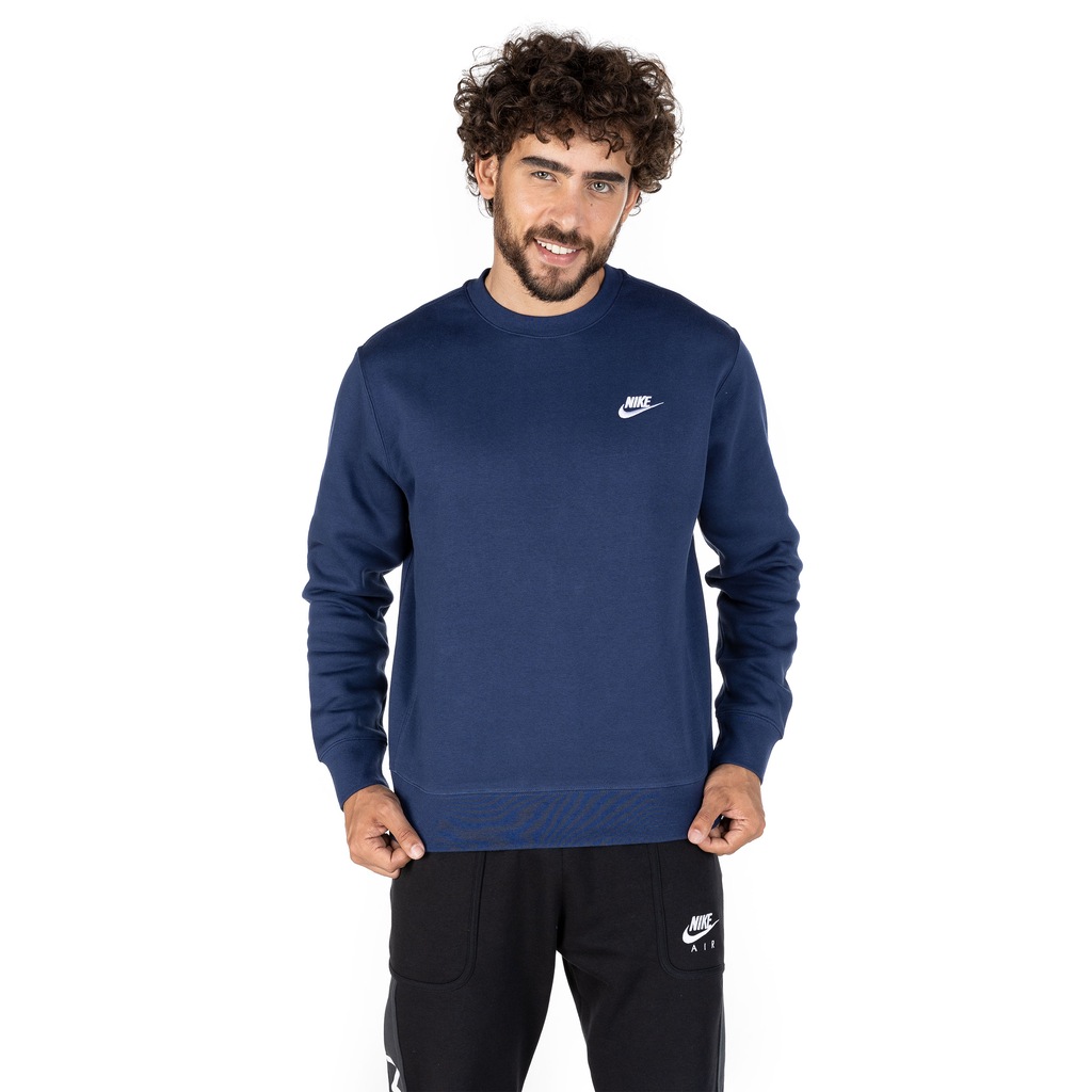 Blusão Nike Sportwear Club Crew BB - Masculino - Foto 2