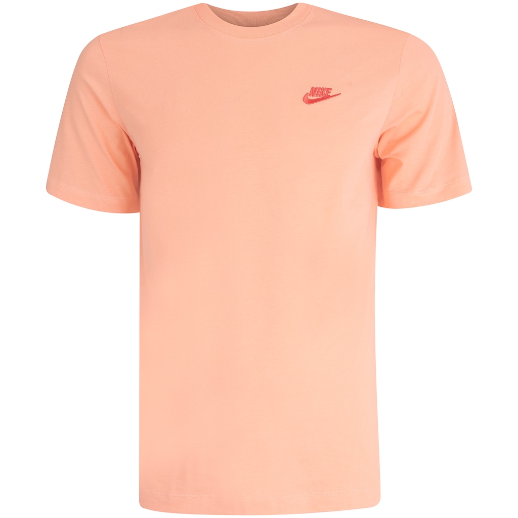 Camiseta Básica Nike Club Logo Pequeno Masculina