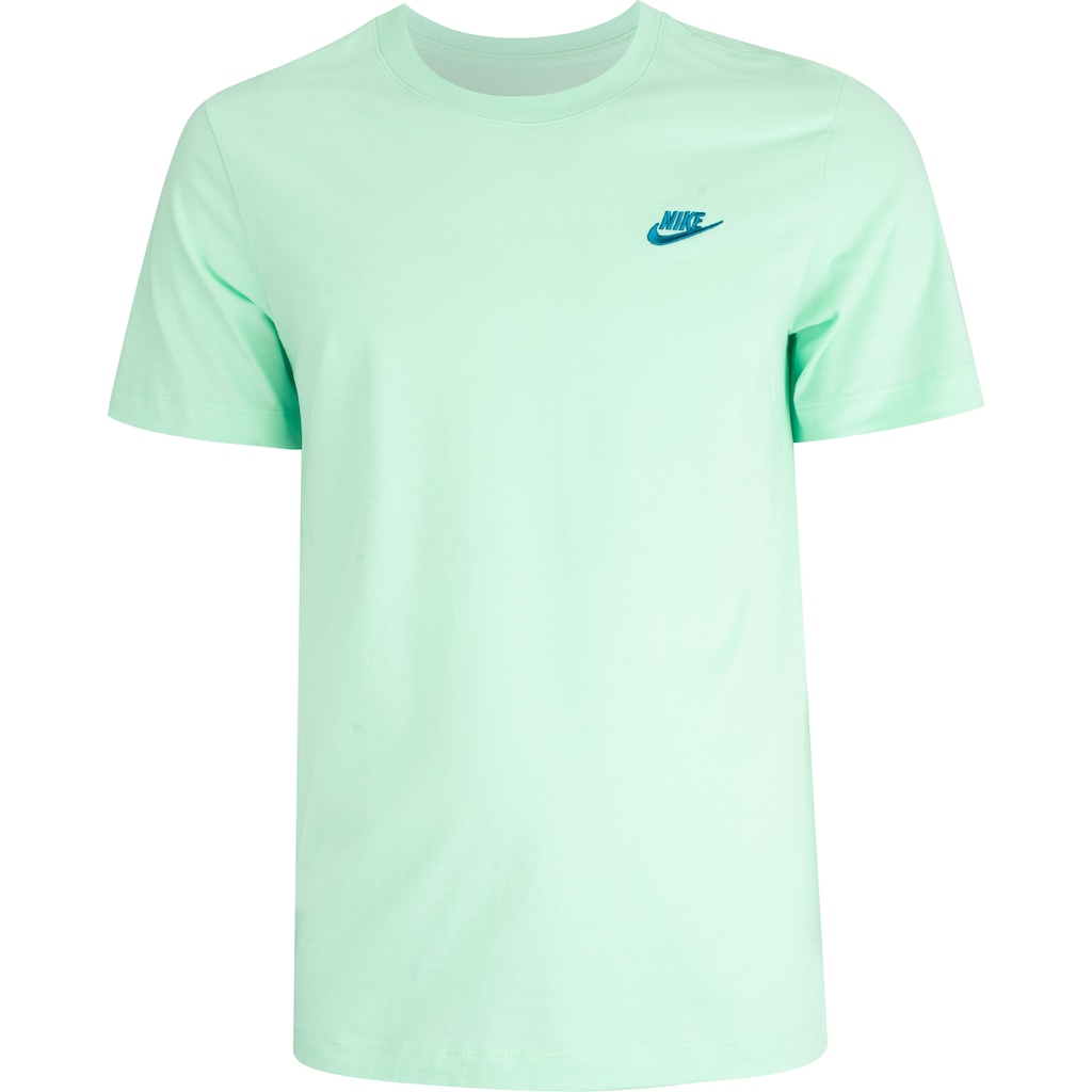 Camiseta Básica Nike Club Logo Pequeno Masculina