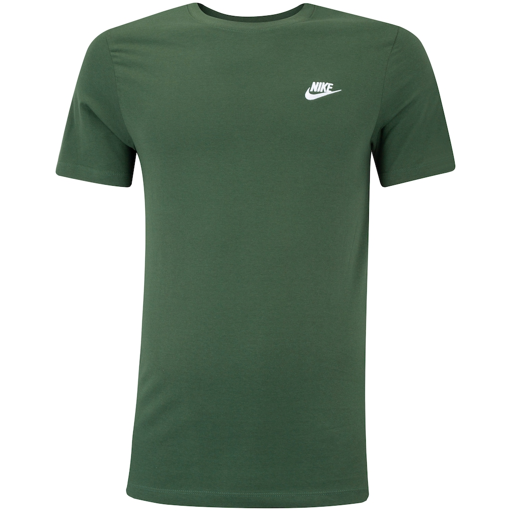 Camiseta Básica Nike Club Logo Pequeno Masculina