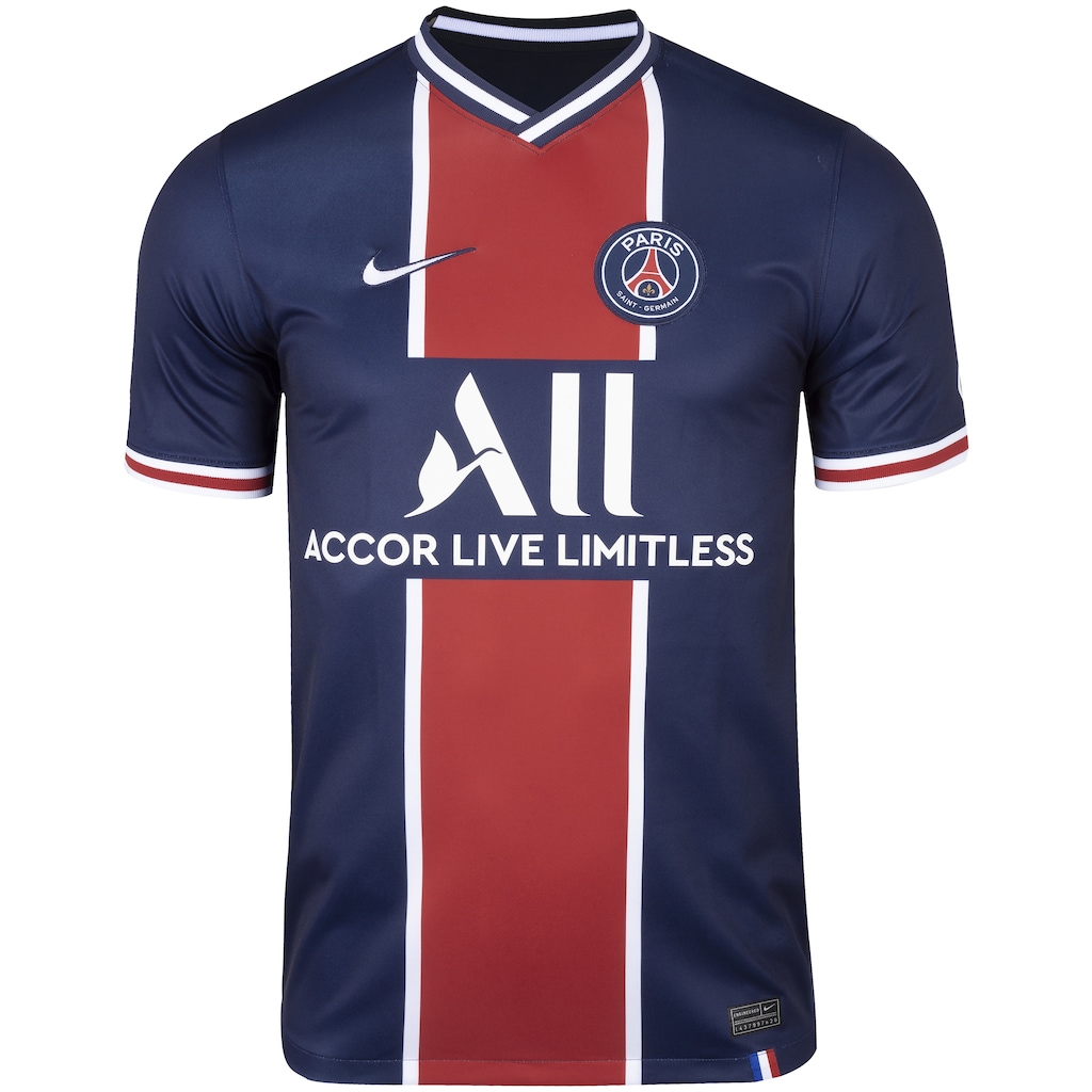 Camisa PSG I 20/21 Nike - Masculina - Foto 1