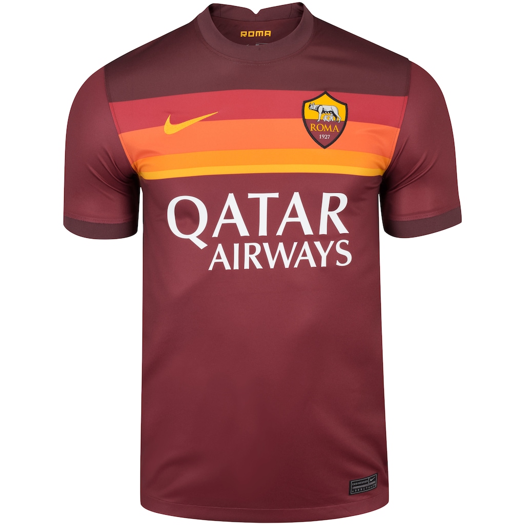 Camisa Roma I 20/21 Nike - Masculina - Foto 1