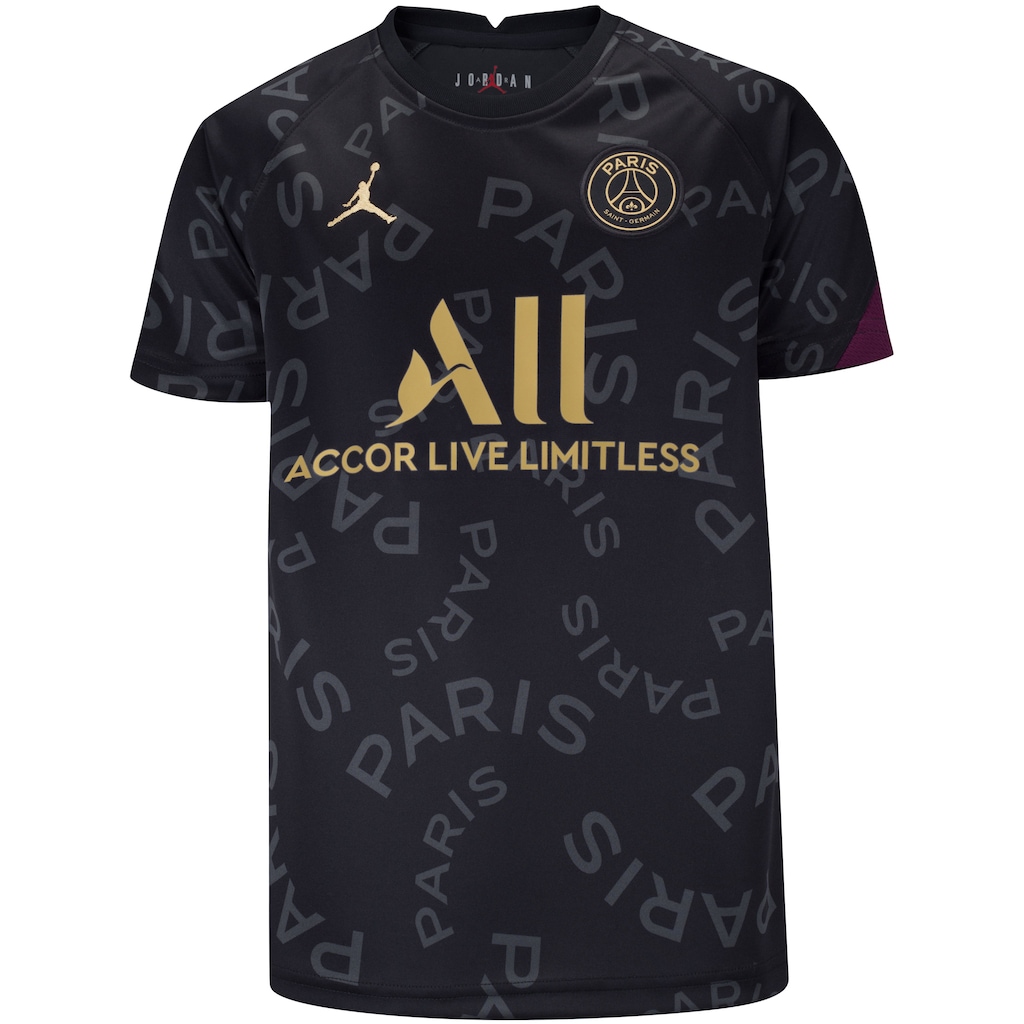 Camisa Pré-Jogo PSG 20/21 Nike - Infantil - Foto 1