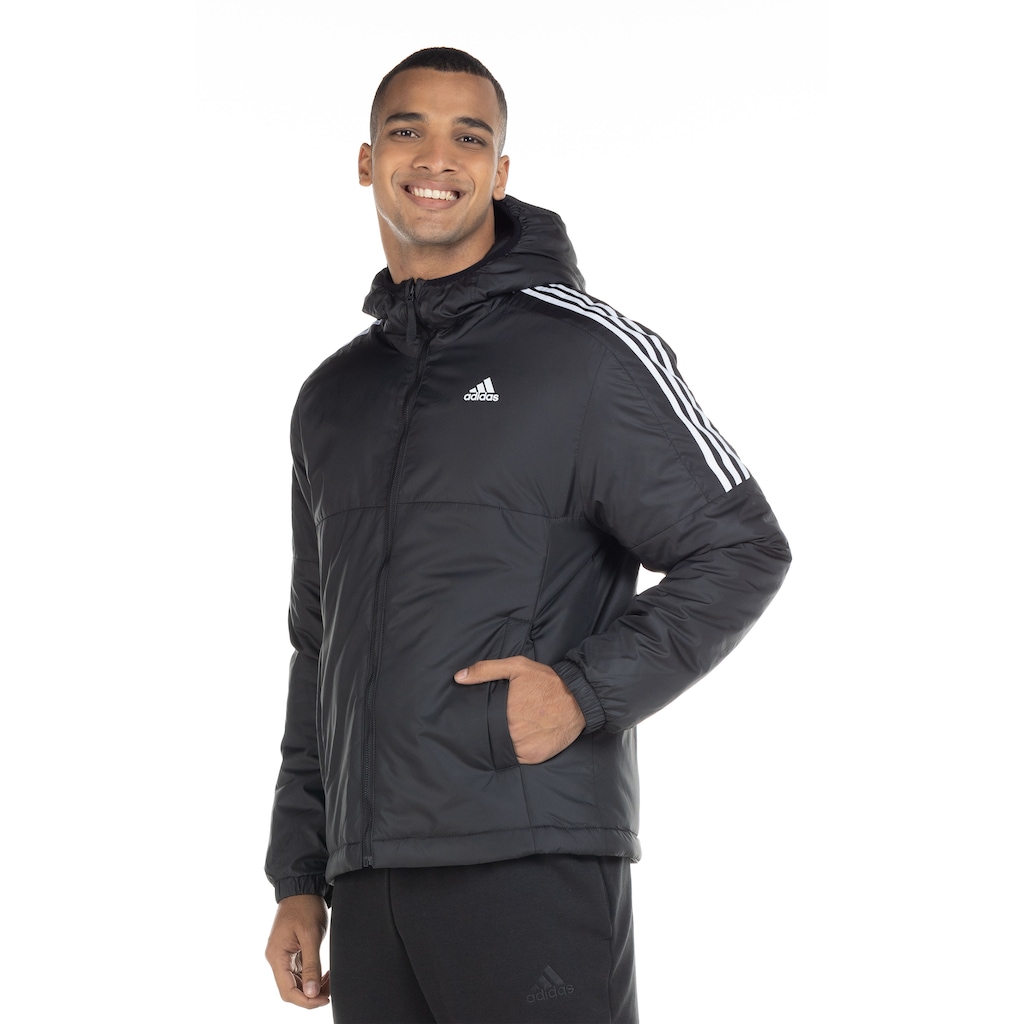 Jaqueta adidas com Capuz Essentials Ins - Masculina - Foto 2