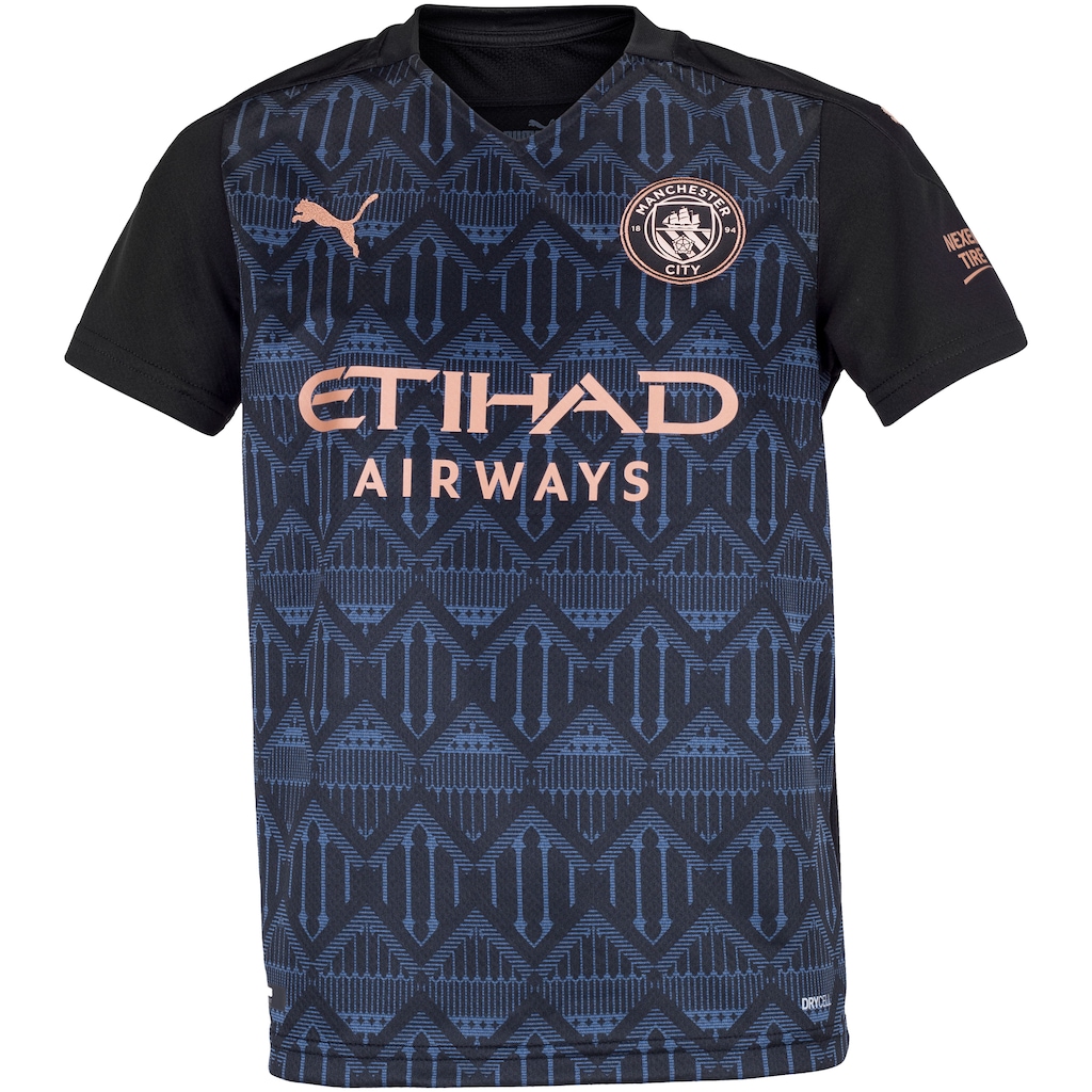 Camisa Manchester City II 20/21 Puma - Juvenil - Foto 1