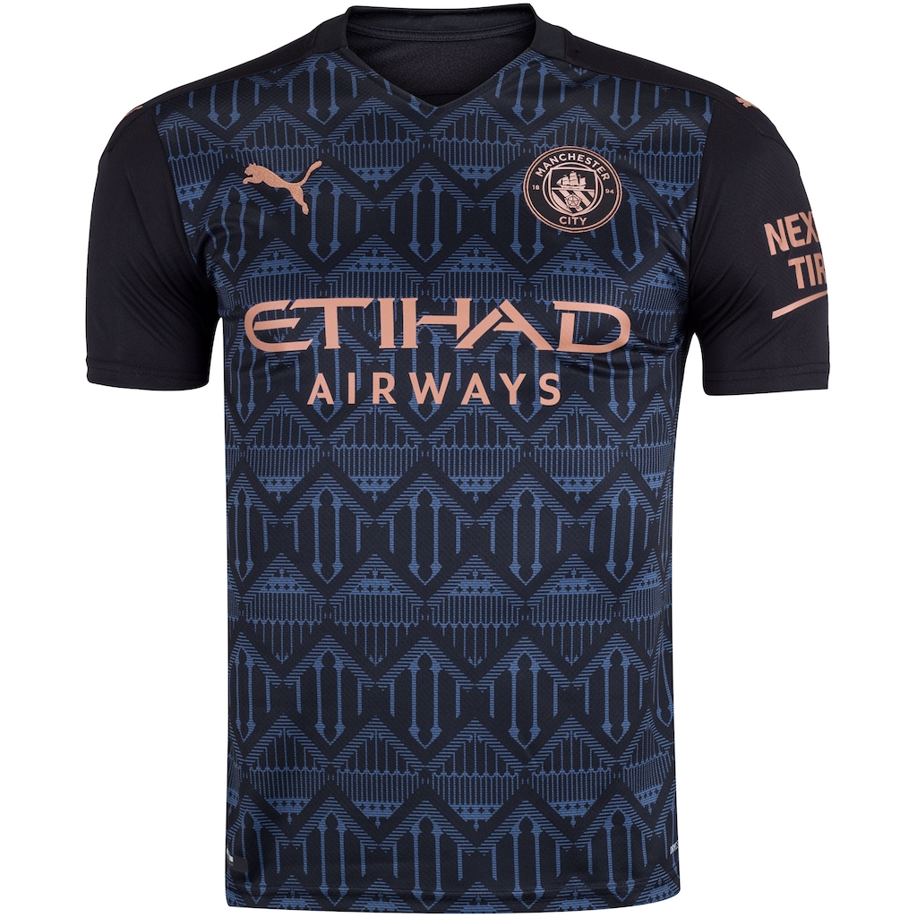 Camisa Manchester City II 20/21 Puma - Masculina - Foto 1