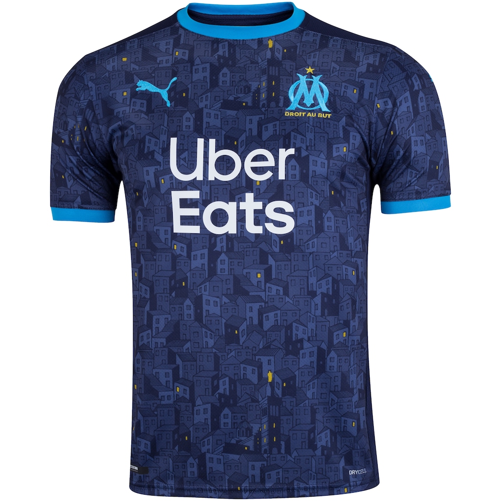 Camisa Olympique de Marseille II 20/21 Puma - Masculina | Centauro