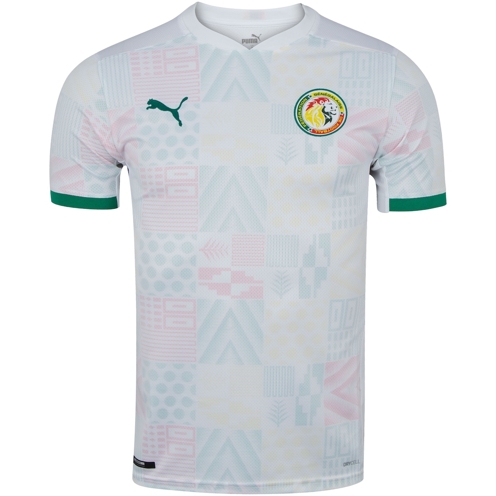 Camisa Seleção do Senegal I 20/21 Puma - Masculina - Foto 1