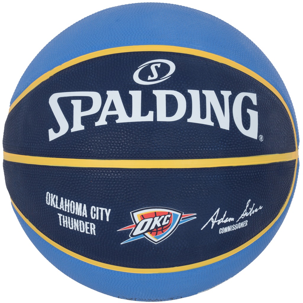 Bola de Basquete Spalding Oklahoma City Thunder - Foto 1