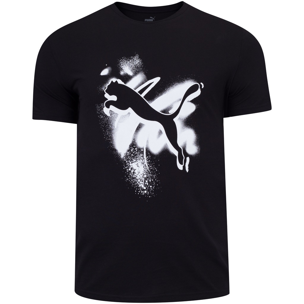 Camiseta Puma Cat Basic Tee - Masculina - Foto 1