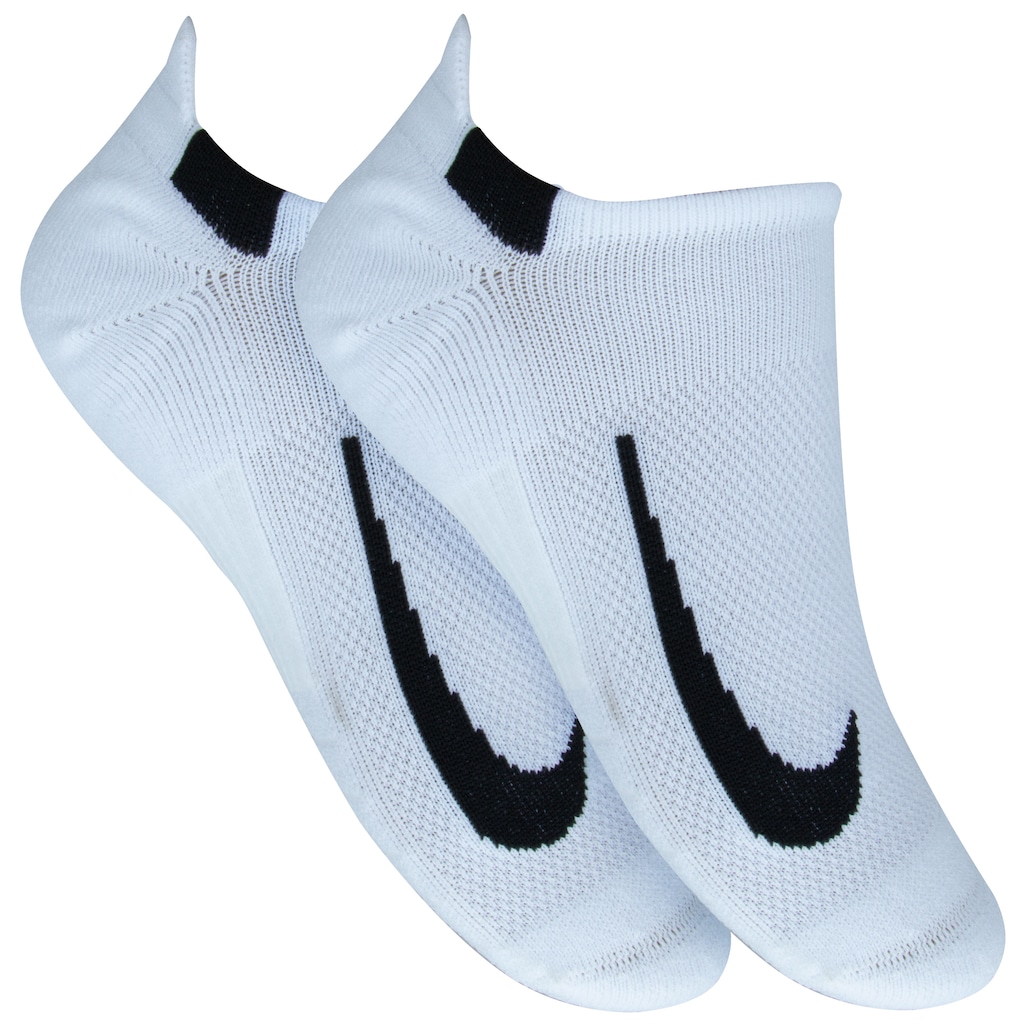 Kit de Meias De Corrida Sapatilha Nike Multplier com 2 Pares - 39 a 43 - Adulto