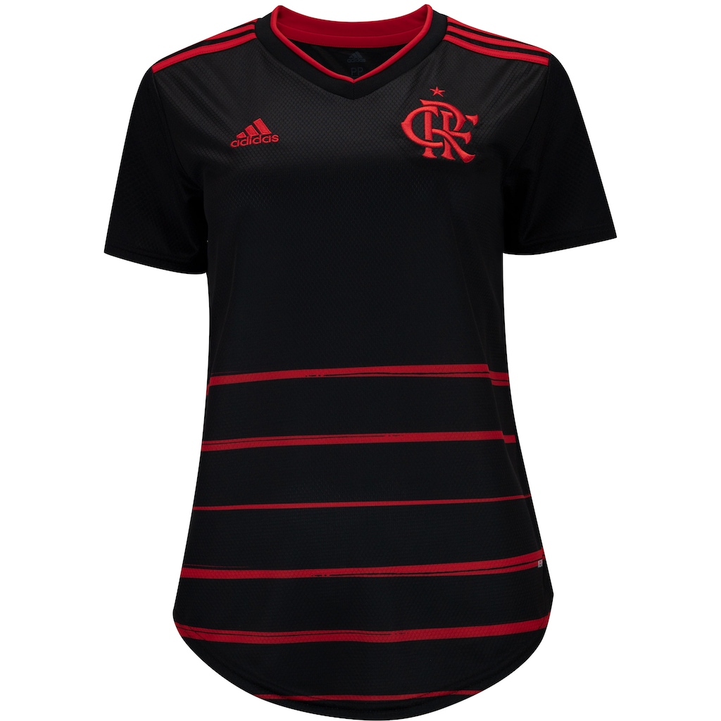 Camisa do Flamengo III adidas 2020 - Feminina - Foto 1