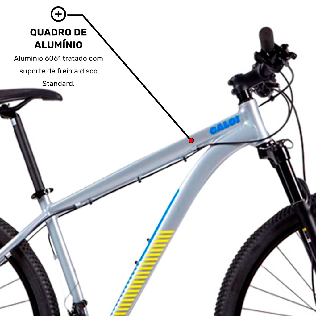 Imagem 3 do produto Mountain Bike Caloi Atacama - Aro 29 - Freio Disco Hidráulico - Câmbio Traseiro Shimano Altus - 27 V