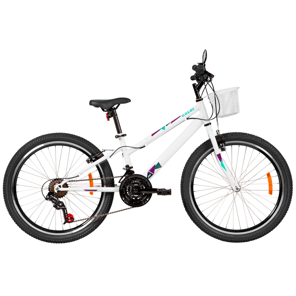 Bicicleta Caloi Ceci - Aro 24 - Freios V-Brake - Feminina - Infantil - Foto 2