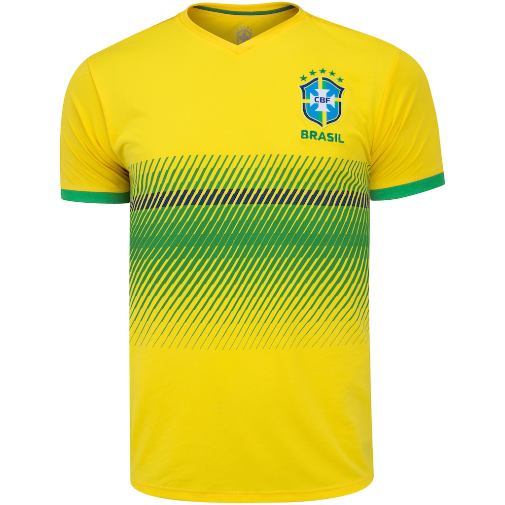 Camiseta da Seleção Brasileira Sublimada 2020 - Masculina - Foto 1