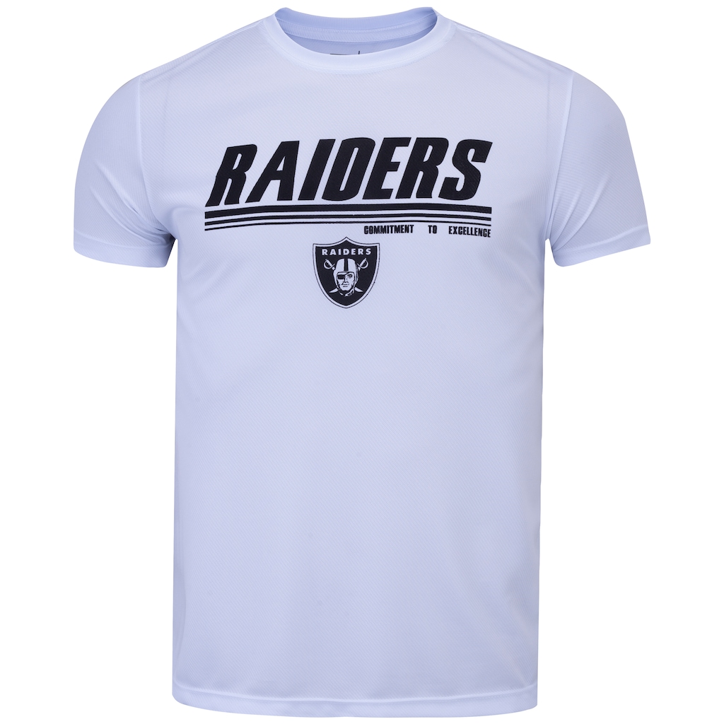 Camiseta New Era Oakland Raiders Dual Sport Fast - Masculina - Foto 1