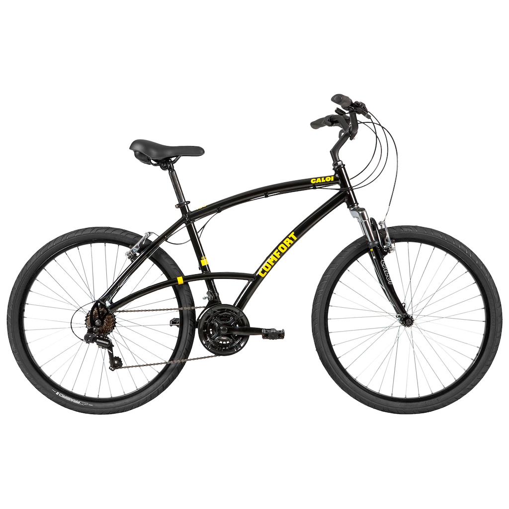 Bicicleta Caloi 400 Comfort M - Aro 26 - Freios V-Brake - Câmbio Traseiro Shimano - 21 Marchas - Foto 1