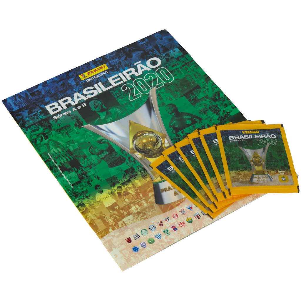 Álbum de Figurinhas Panini Brasileirão 2020 - Álbum Brochura + 30 Figurinhas - Foto 1