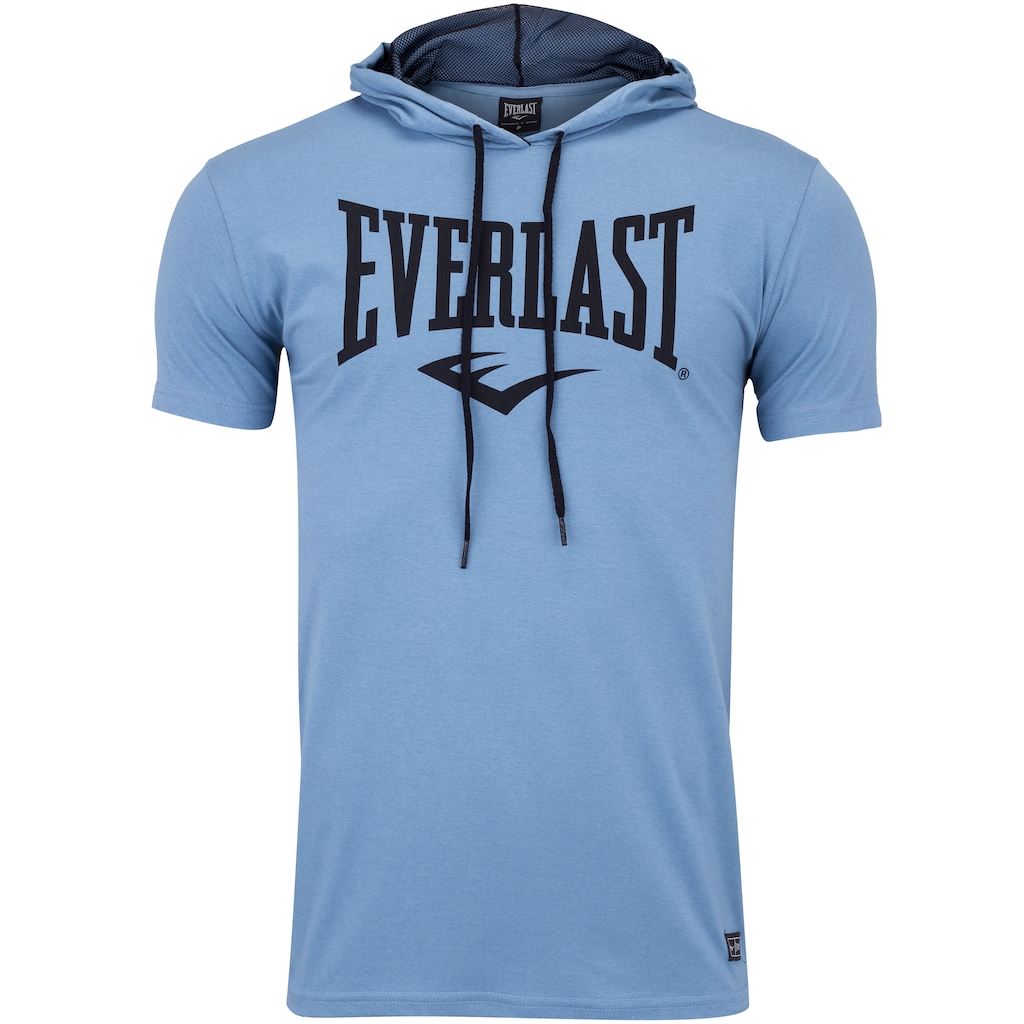 Camiseta com Capuz Everlast Básica II - Masculina - Foto 1