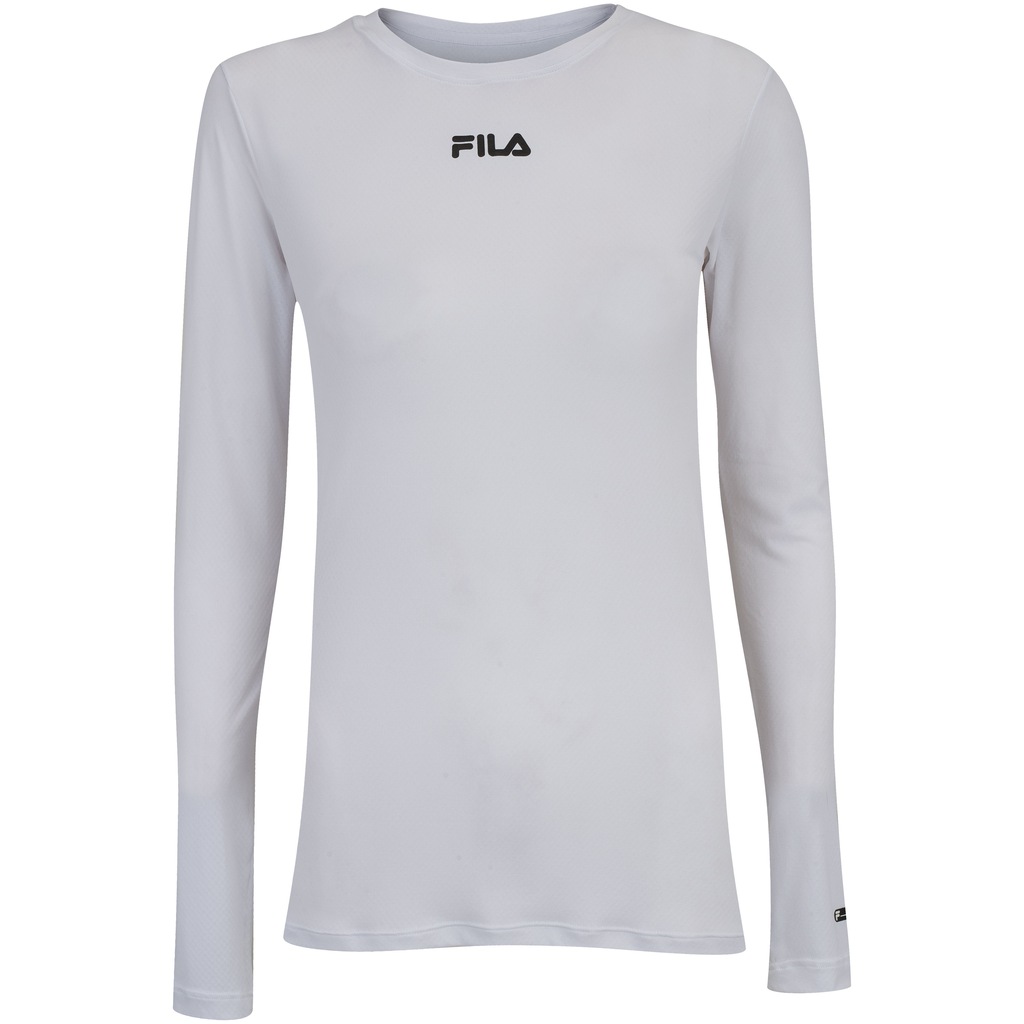 Camiseta Manga Longa Fila Bio Antiviral - Feminina - Foto 1