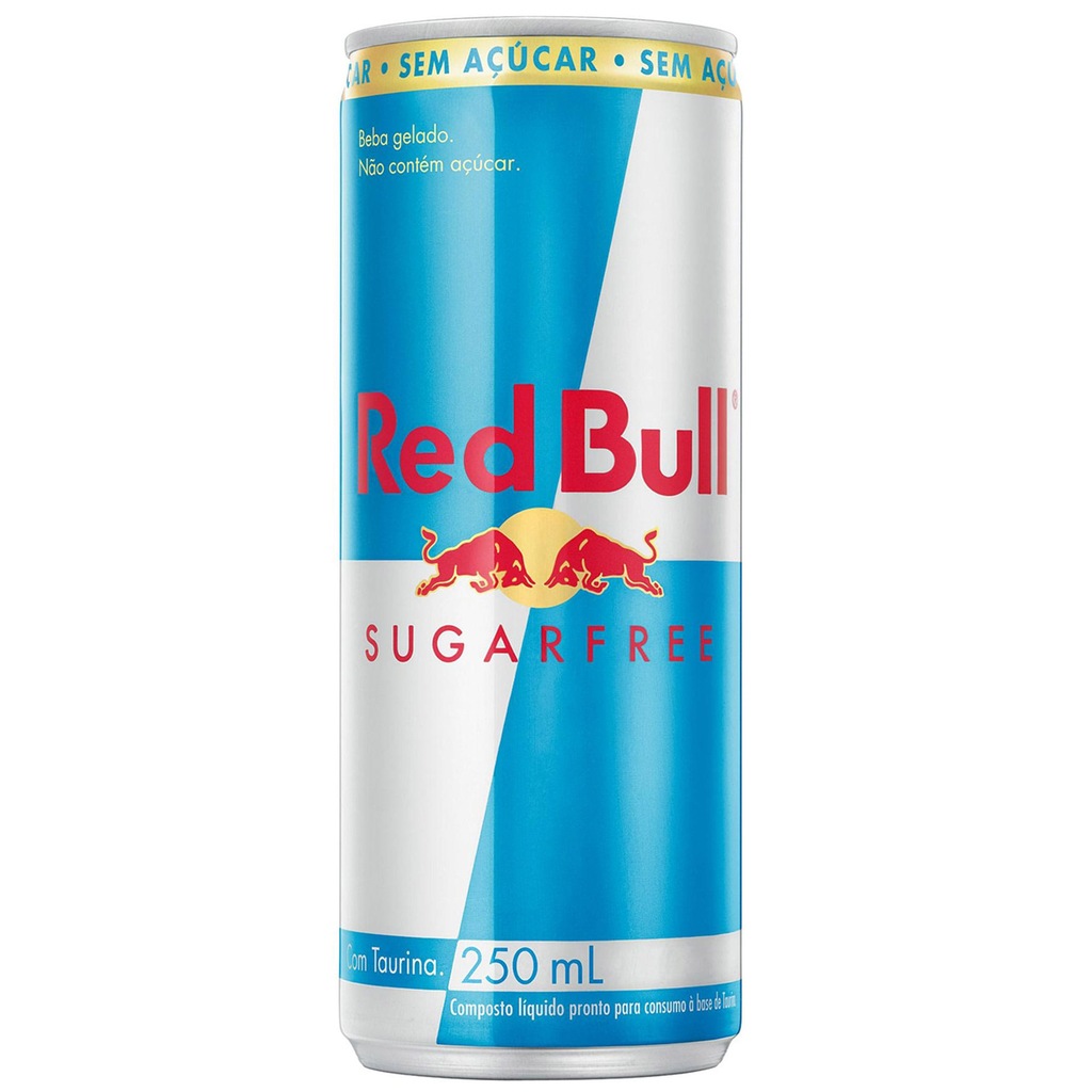 Energético Red Bull Energy Drink - Sem Açúcar - 250ml