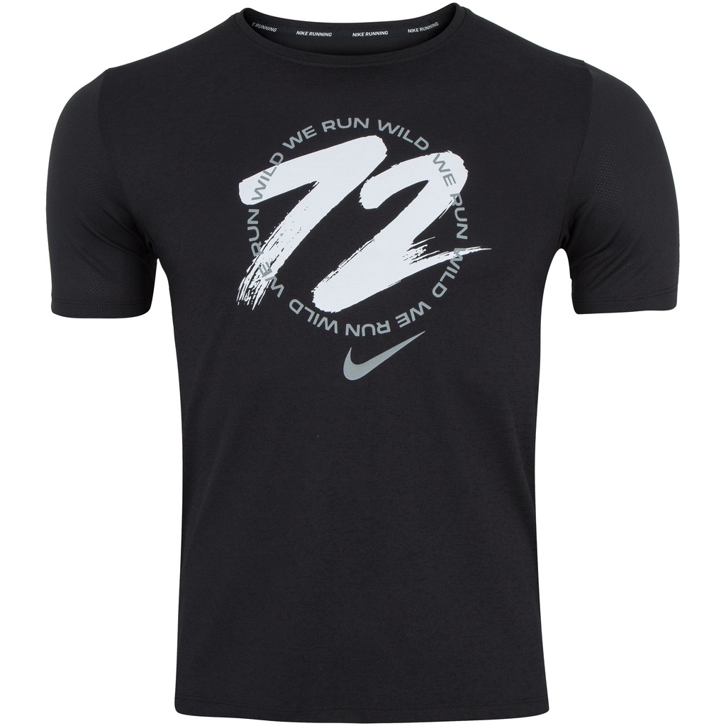 Camiseta Nike Dry Fit Miler Wild Run Top SS GX - Masculina - Foto 1