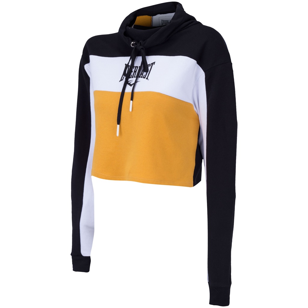 Blusa Cropped Manga Longa com Capuz Everlast Vintage - Feminina - Foto 3