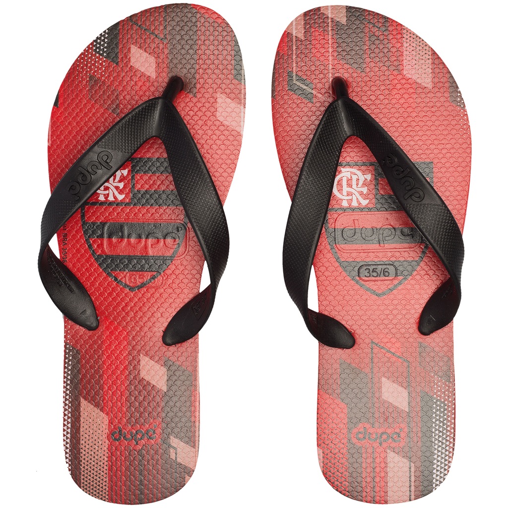 Chinelo do Flamengo Dupé 4144755 - Unissex - Foto 1