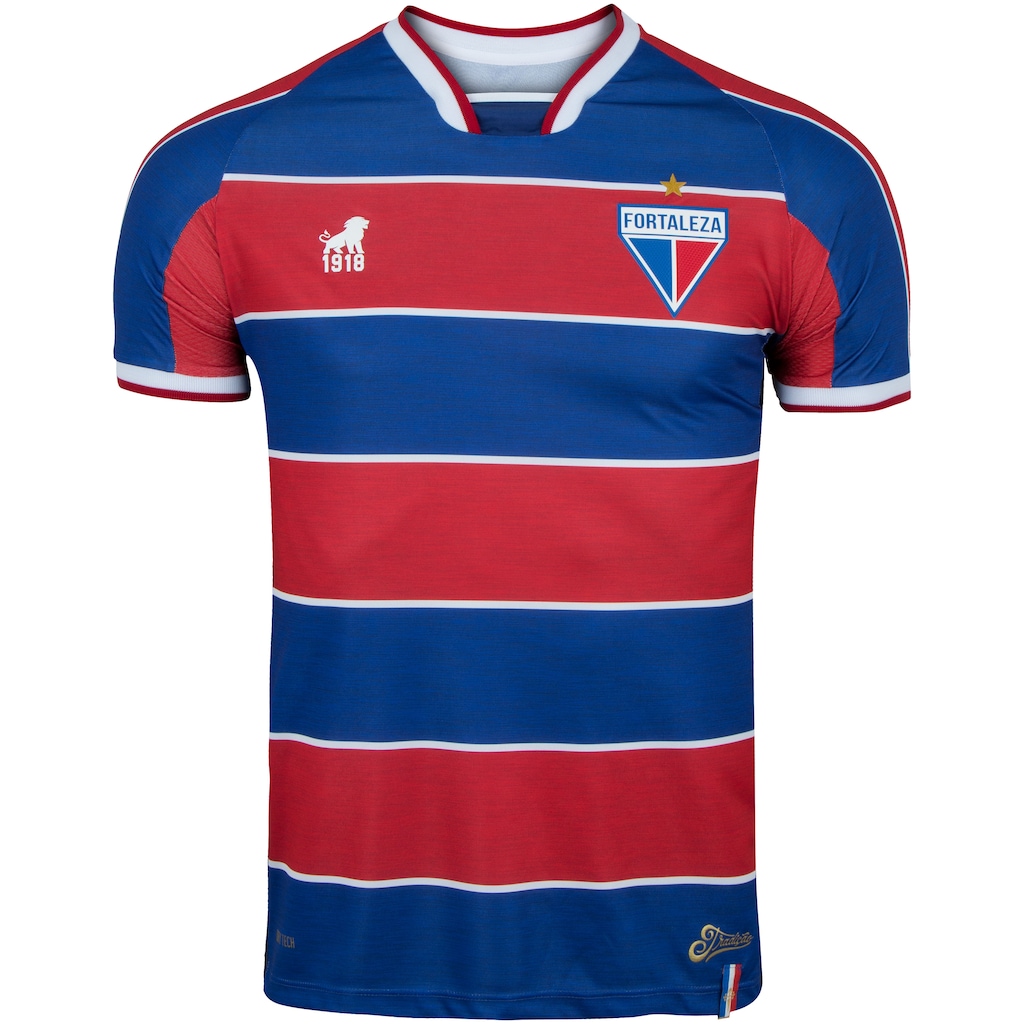 Camisa do Fortaleza I 2020 Leão - Masculina - Foto 1