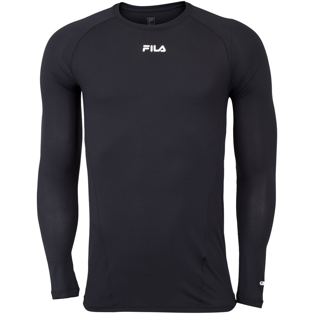 Camiseta Manga Longa Fila Bio Antiviral - Masculina - Foto 1