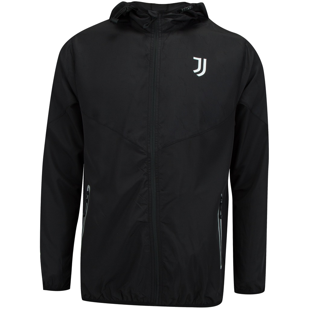 Jaqueta Juventus com Capuz Masculina Corta Vento - Foto 1