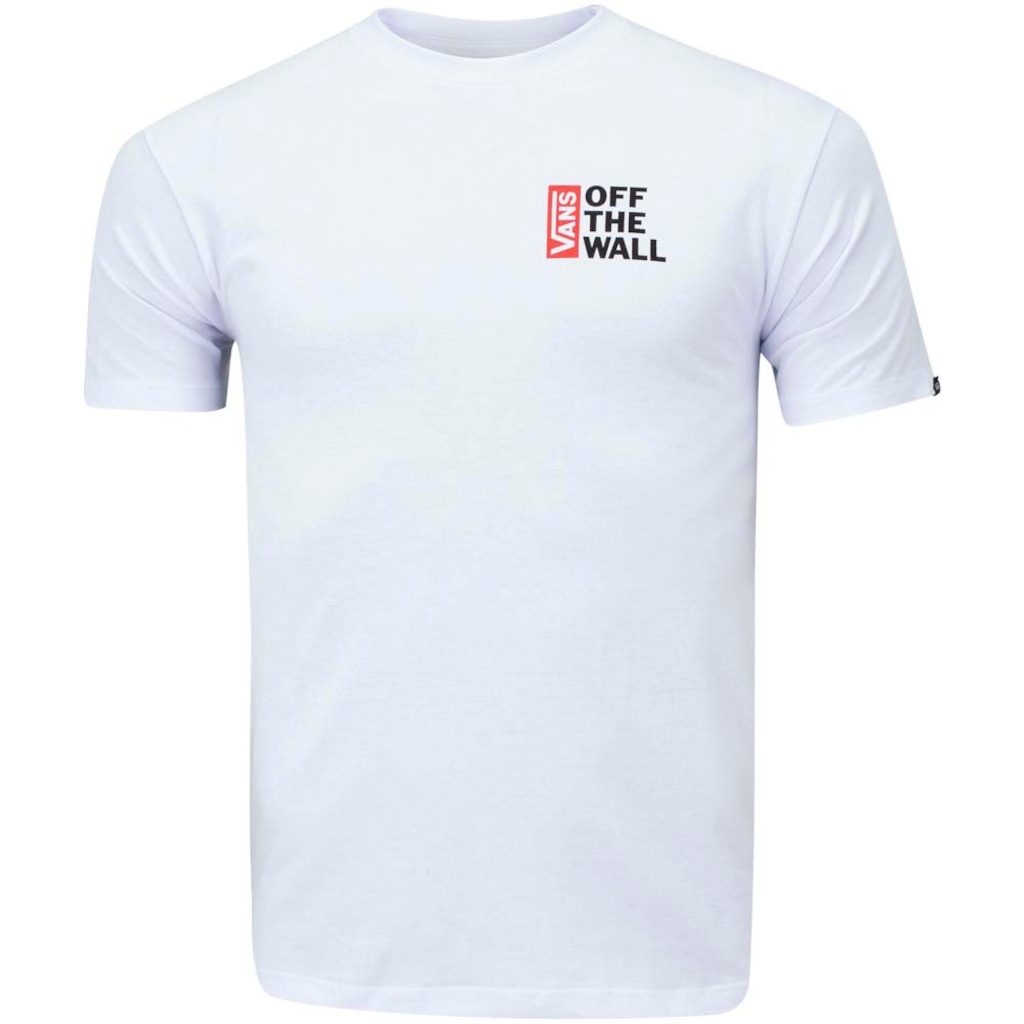 Camiseta Vans Manga Curta Off The Wall Classic SS - Masculina - Foto 1