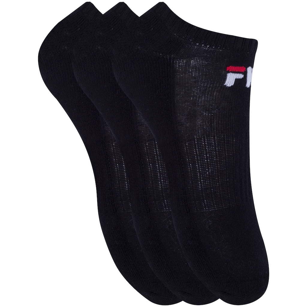 Kit de Meias Invisível Fila Tripack com 3 Pares - 34 a 38 - Adulto - Foto 1