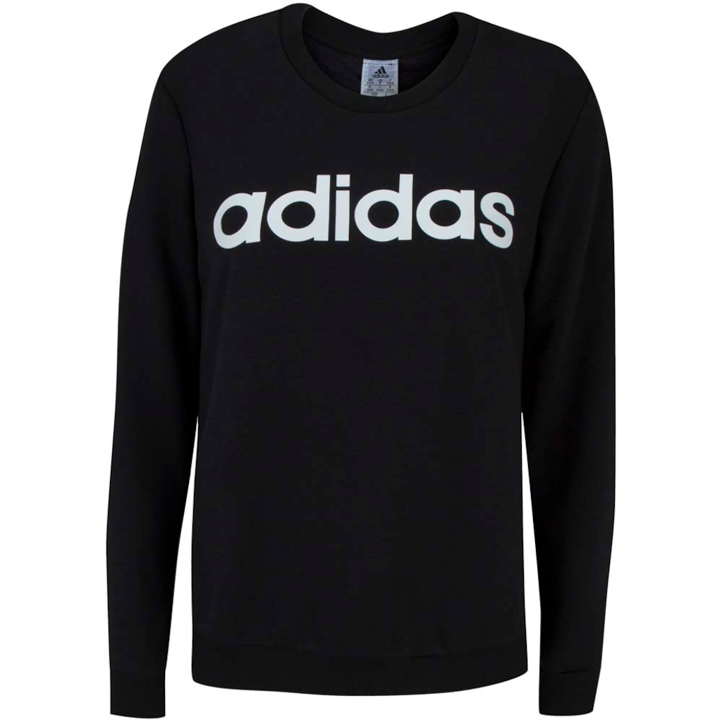 Blusão de  Moletom adidas Essentials Logo - feminina - Foto 1