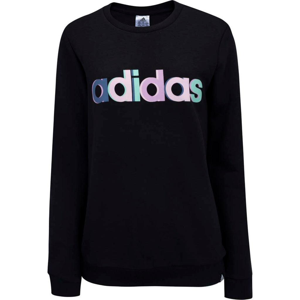 Blusão adidas Feminino Essentials Linear Graphic - Foto 1