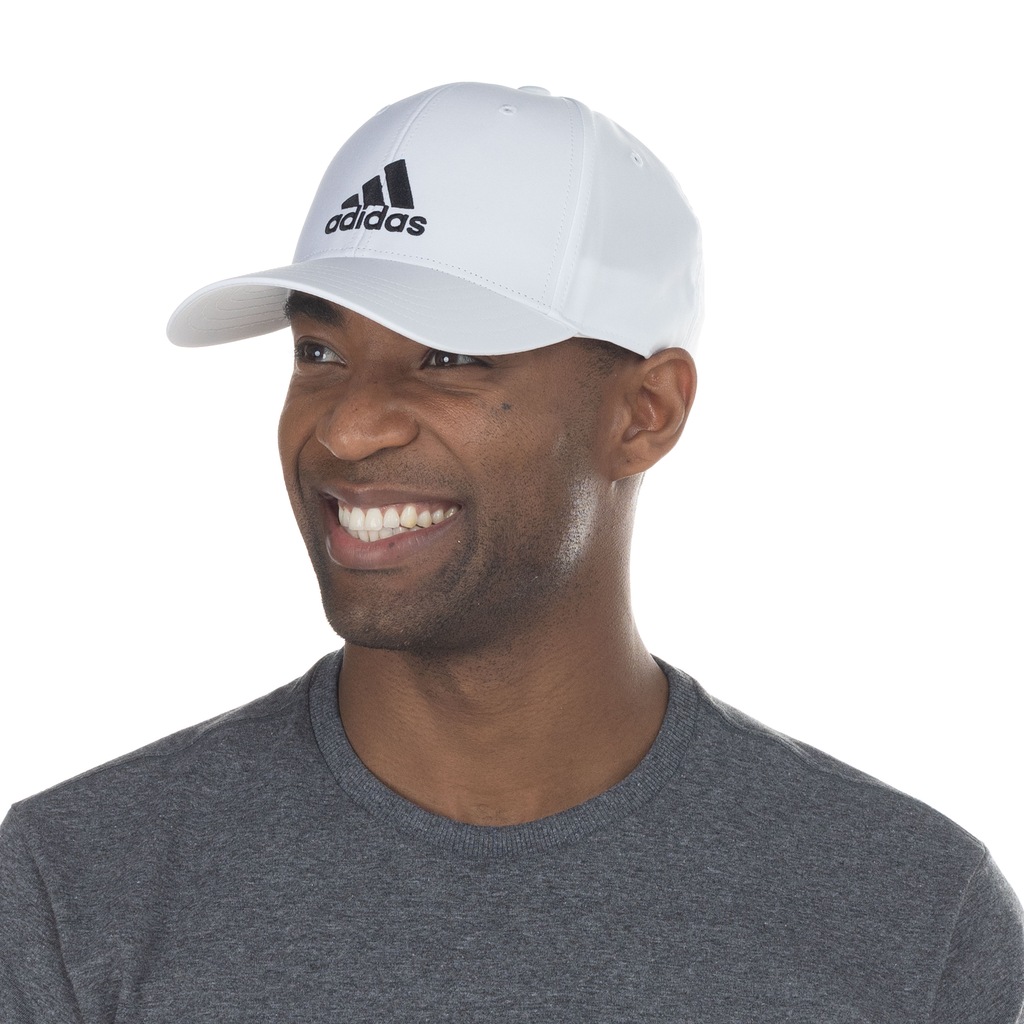 Boné Aba Curva adidas Baseball Logo Cap LT - Strapback - Adulto - Foto 2
