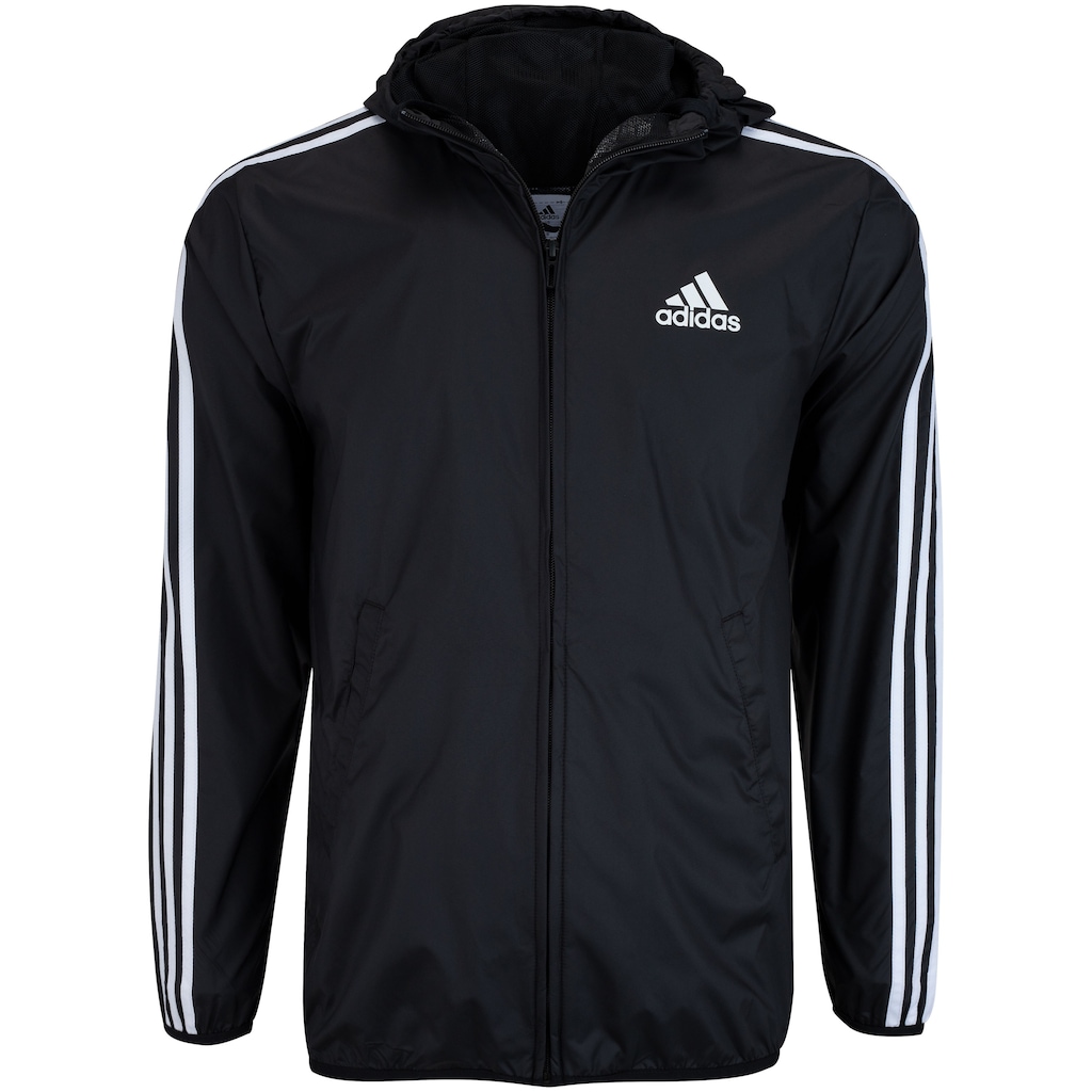Jaqueta adidas com Capuz Corta Vento Essentials - Masculina - Foto 2